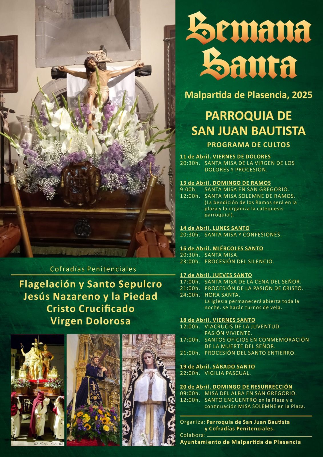 Semana Santa en Malpartida de Plasencia  
